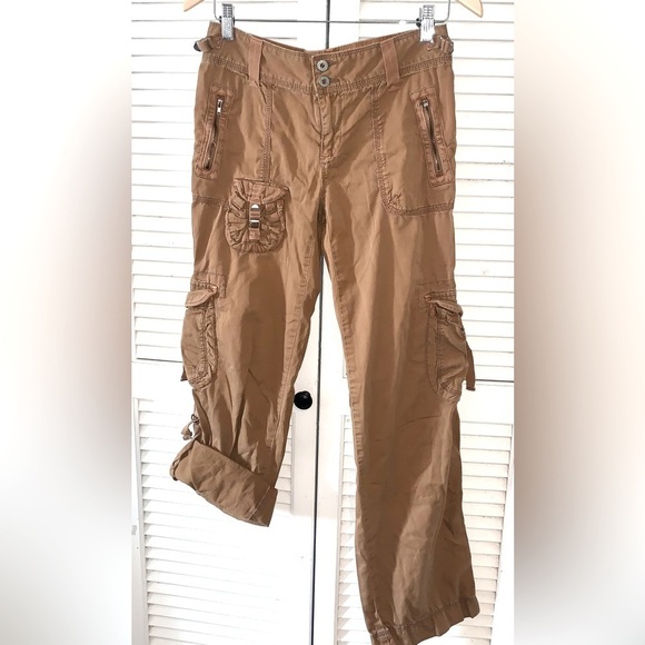 Vintage Ralph Lauren Utility Baggy Cargo Pants Tactical Paratrooper Women’s 2 - Picture 3 of 10